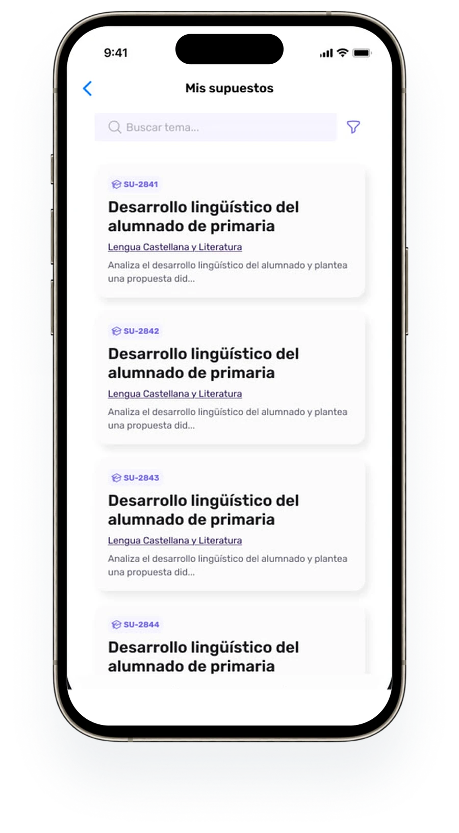 Review dashboard